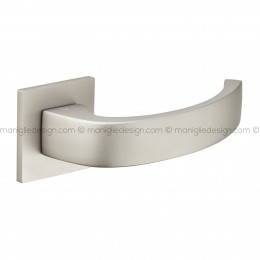 Maniglia per porta Letizia 02 Poggi Mariani con rosetta quadrata