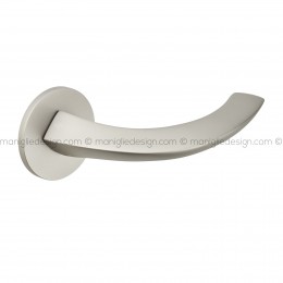 Maniglia per porta Luna Poggi Mariani con rosetta tonda