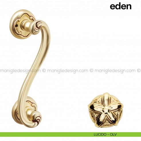 Maniglione per porta Eden Poggi Mariani singolo Lucido - OLV