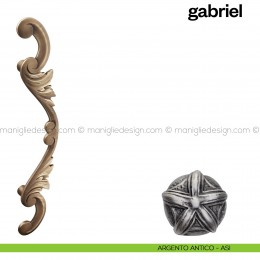 Maniglione per porta Gabriel Poggi Mariani singolo 2