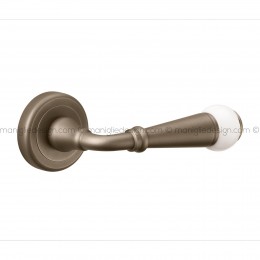 Maniglia porcellana bianca per porta Camilla Poggi Mariani