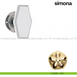 Pomello per porta Simona fisso Poggi Mariani 2