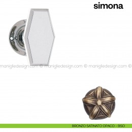 Pomello per porta Simona girevole Poggi Mariani 2