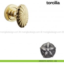 Pomello per porta Torcilia fisso Poggi Mariani 2