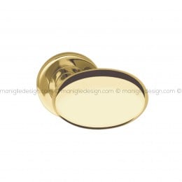 Pomello per porta Globo fisso Poggi Mariani