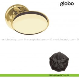 Pomello per porta Globo fisso Poggi Mariani 2