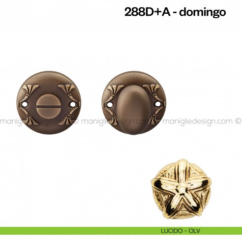 Nottolino per porta 288 Poggi Mariani su rosetta Domingo lucido - OLV