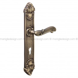 Maniglia per porta con placca Sofia Poggi Mariani