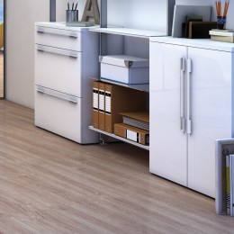 Emuca Regolabili per mobile, base circolare, M10, D. 43 mm, altezza 37 mm, Acciaio, 10 u. 2