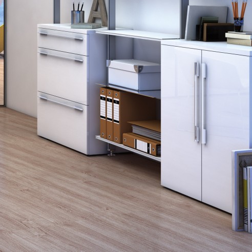 Emuca Regolabili per mobile, base circolare, M10, D. 43 mm, altezza 37 mm, Acciaio, 10 u.