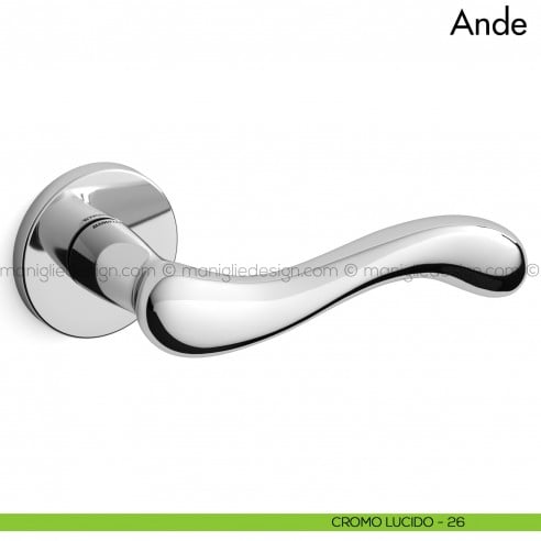 Maniglia per porta Ande Mandelli cromo