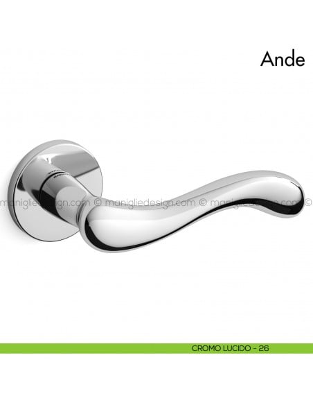 Maniglia per porta Ande Mandelli cromo