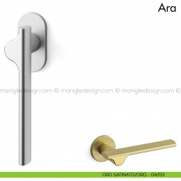 Maniglia per finestra martellina DK Ara Mandelli 2