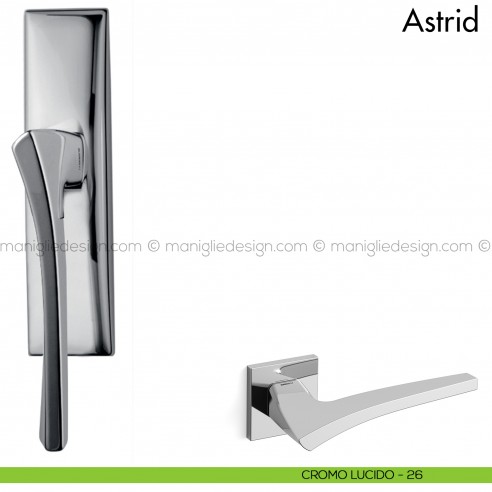 Maniglia per finestra cremonese Astrid Mandelli cromo