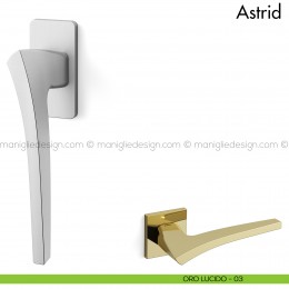 Maniglia per finestra martellina DK Astrid Mandelli 2