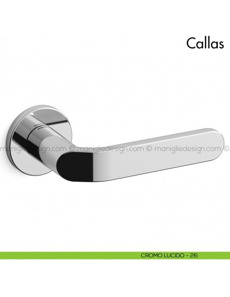 Maniglia per porta Callas Mandelli cromo