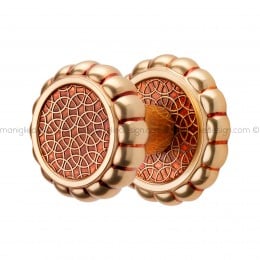 Pomolo per porta fisso Aisha Linea Calì con rosetta tonda