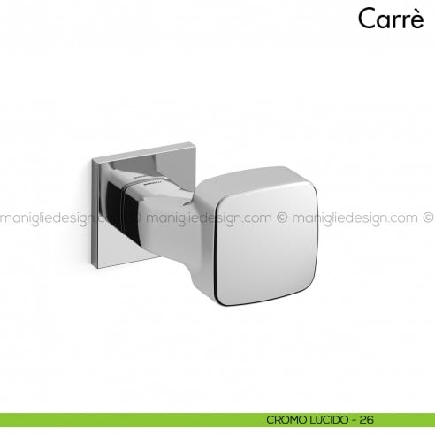 Maniglia per porta Carrè Mandelli cromo