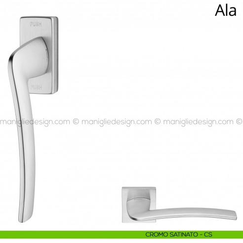 Maniglia per finestra martellina DK antintrusione Ala Linea Calì