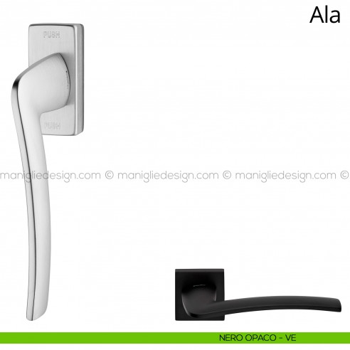 Maniglia per finestra martellina DK antintrusione Ala Linea Calì