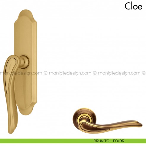 Maniglia per finestra cremonese Cloe Mandelli brunito