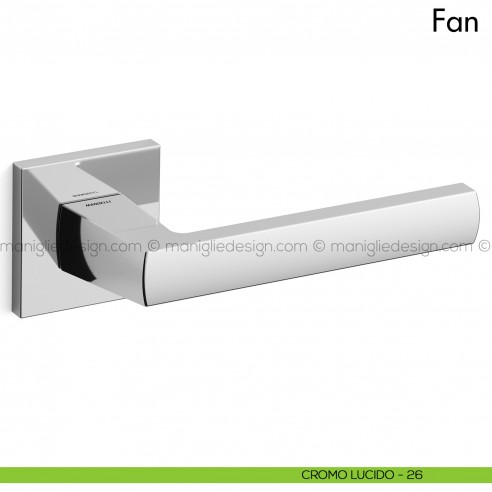 Maniglia per porta Fan Mandelli cromo