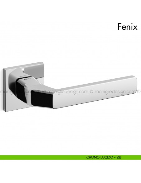 Maniglia per porta Fenix Mandelli cromo