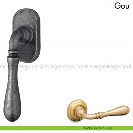 Maniglia per finestra martellina DK Gou Mandelli 2