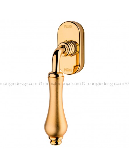 Maniglia per finestra martellina DK antintrusione Aldar Linea Calì