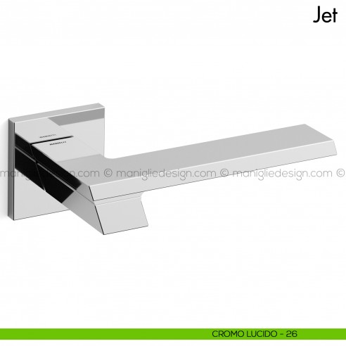 Maniglia per porta Jet Mandelli cromo