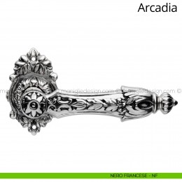 Maniglia per porta interna Arcadia Linea Calì rosetta ovale 2