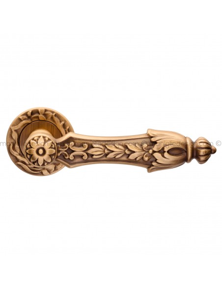 Maniglia per porta interna Arcadia Linea Calì rosetta tonda