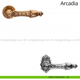 Maniglia per porta interna Arcadia Linea Calì rosetta tonda 2