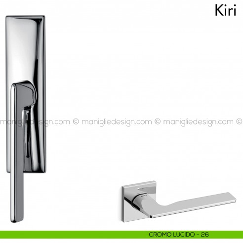 Maniglia per finestra cremonese Kiri Mandelli cromo
