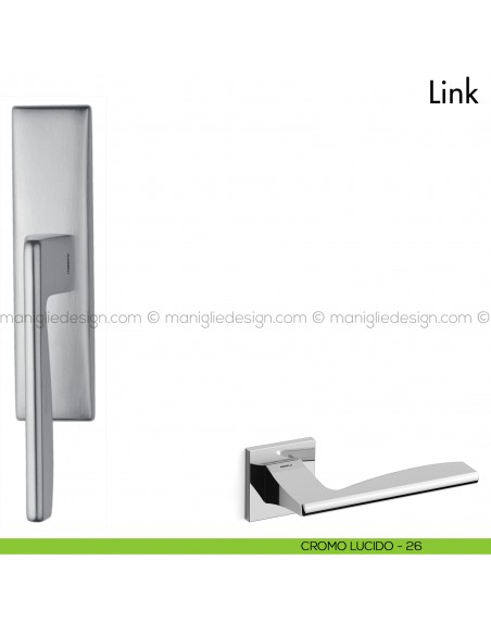 Maniglia per finestra cremonese Link Mandelli cromo