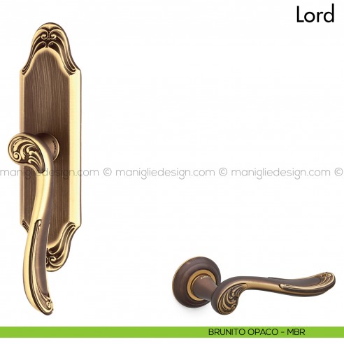 Maniglia per finestra cremonese Lord Mandelli brunito opaco