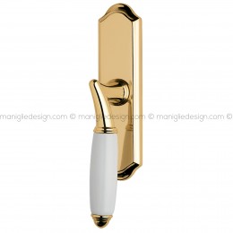 Maniglia per finestra cremonese con porcellana Melody Mandelli