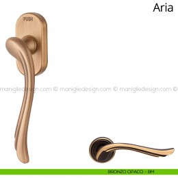 Maniglia per finestra martellina DK antintrusione Aria Linea Calì 2