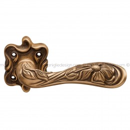 Maniglia per porta interna Arte Linea Calì rosetta quadrata