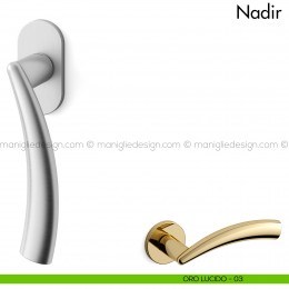 Maniglia per finestra martellina DK Nadir Mandelli 2