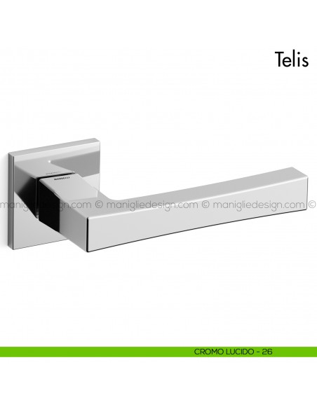 Maniglia per porta Telis Mandelli cromo