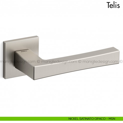 Maniglia per porta Telis Mandelli nickel satinato opaco