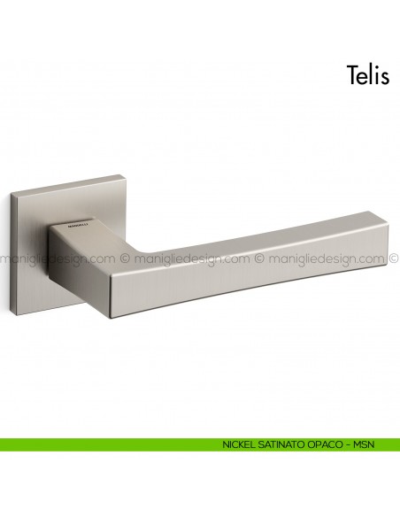 Maniglia per porta Telis Mandelli nickel satinato opaco