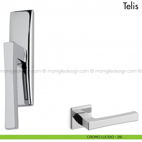 Maniglia per finestra cremonese Telis Mandelli cromo