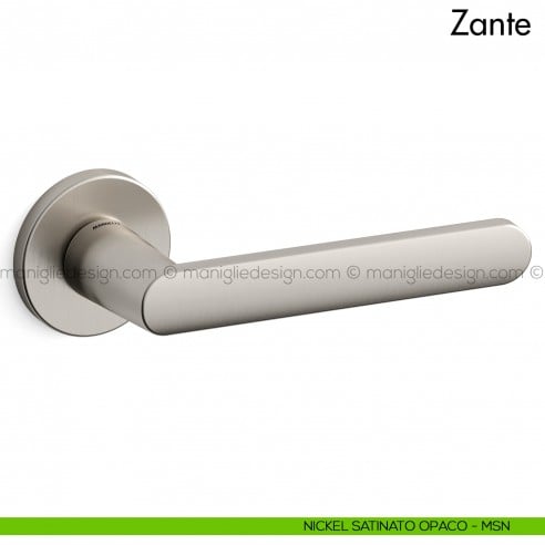Maniglia per porta Zante Mandelli nickel satinato opaco