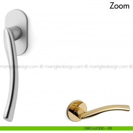 Maniglia per finestra martellina DK Zoom Mandelli 2