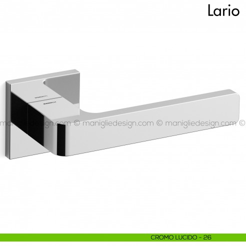 Maniglia per porta Lario Mandelli cromo