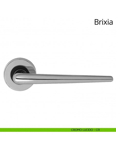 Maniglia per porta interna Brixia Linea Calì cromo lucido