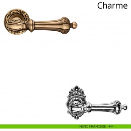 Maniglia per porta interna Charme Linea Calì rosetta tonda 2