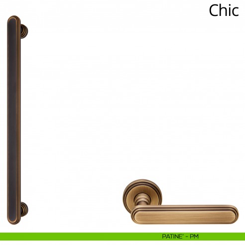 Maniglione per porta Chic Linea Calì patinè
